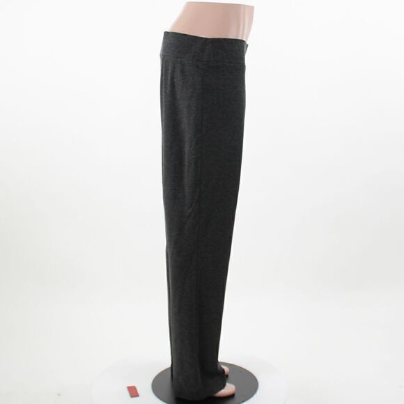 Kasper Plus Size Mid-Rise Pull-On Pants in Dark Gray - Picture 5 of 5